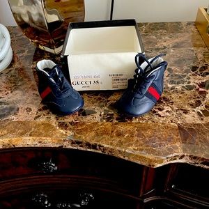 Blue gucci shoes never got to wear! Brought from Poshmark